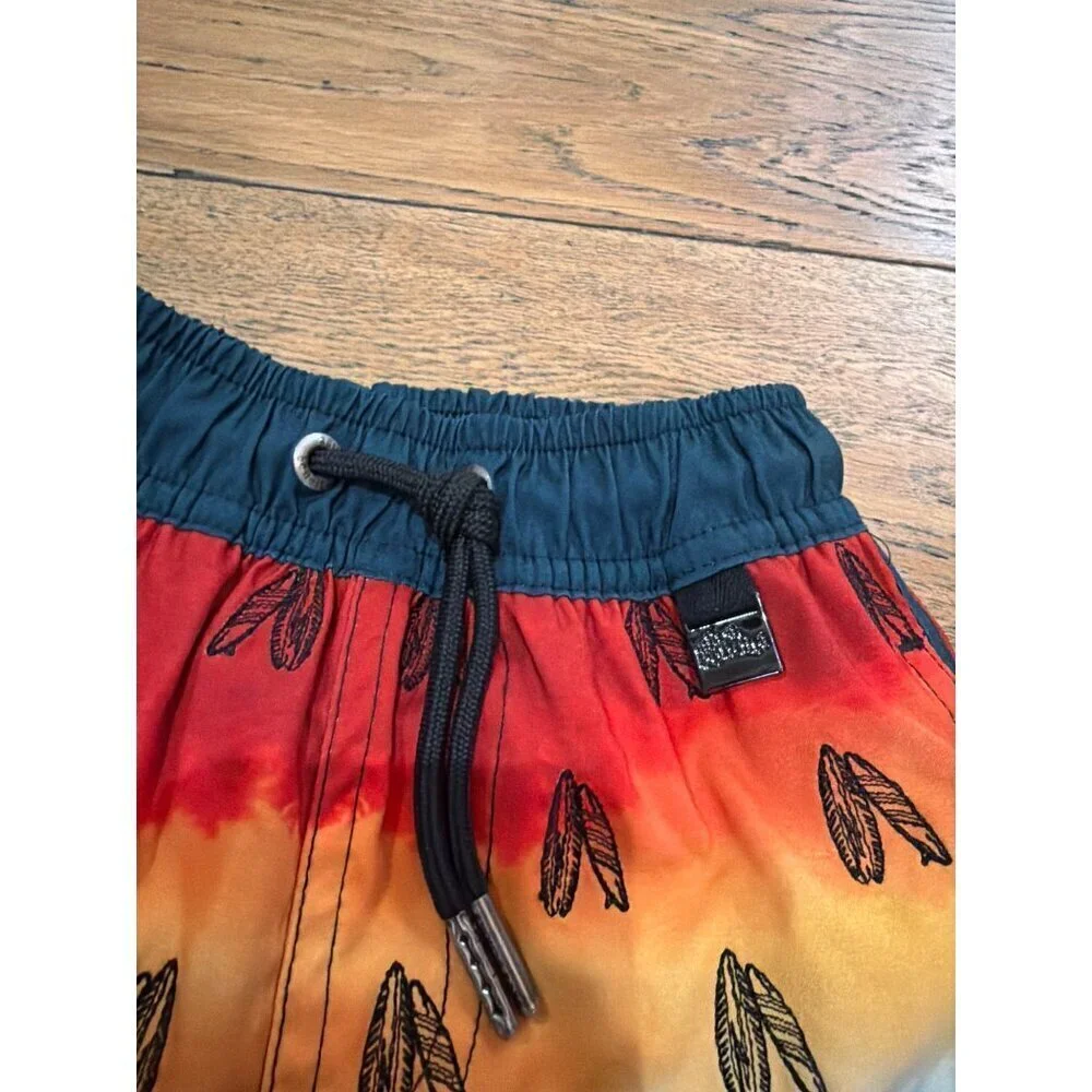 Agua Bendita Tiago Swim Trunks Multicolor Kids Size 2